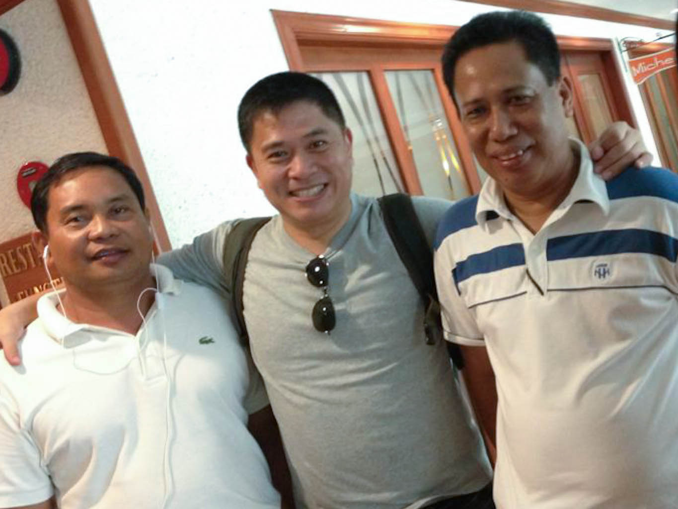 Ptr. Jeff Ventura (North Luzon Regional Overseer), Ptr. Anthony Velasco (National Overseer), and Ptr. Reuly Macabangon (Pastor of COG Tuguegarao)